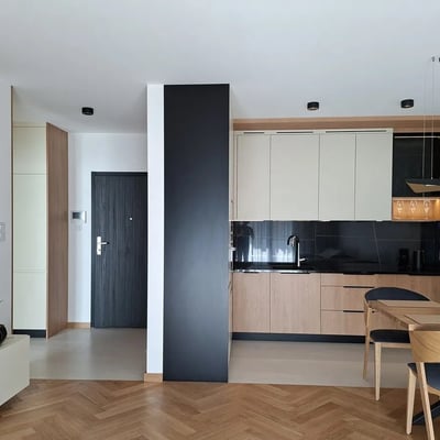 Аренда стильной, меблированной 2-комнатной квартиры, 51 м², Grzegórzki, Краков, Польша